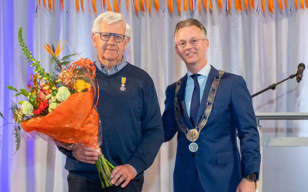Koninklijke onderscheiding Piet Harting